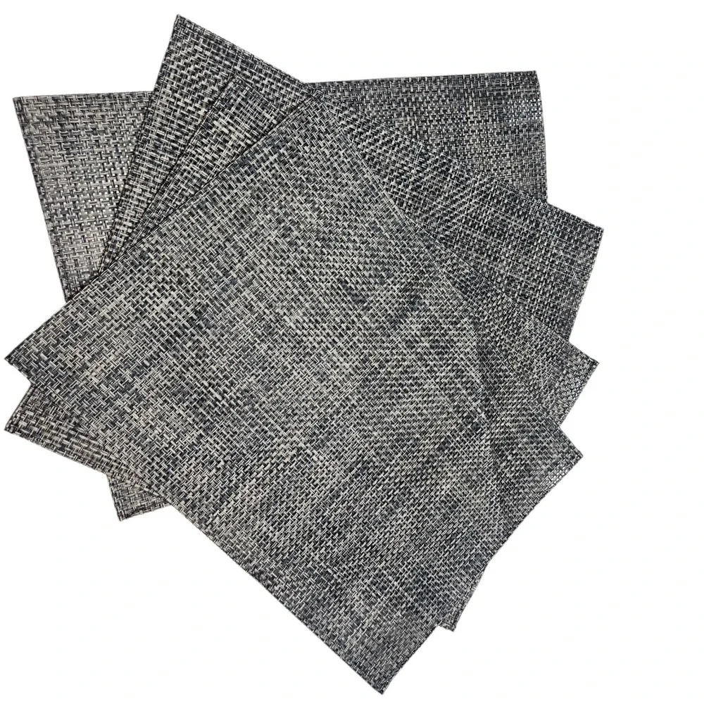 Pier 1 Set‎ of 4 Woven Placemats Neutral Colors Table Decor Dining Kitchen